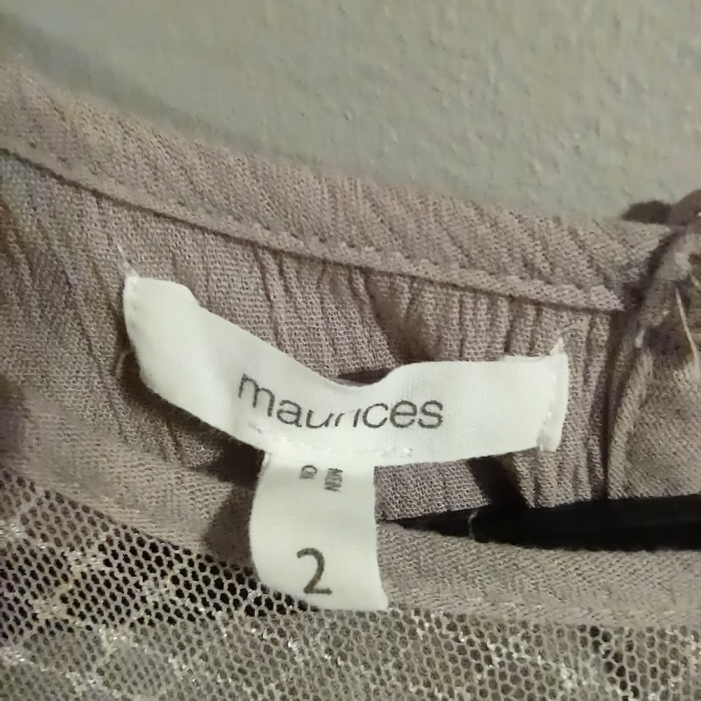 Maurices Plus Size 2 Blouse - Picture 7 of 7